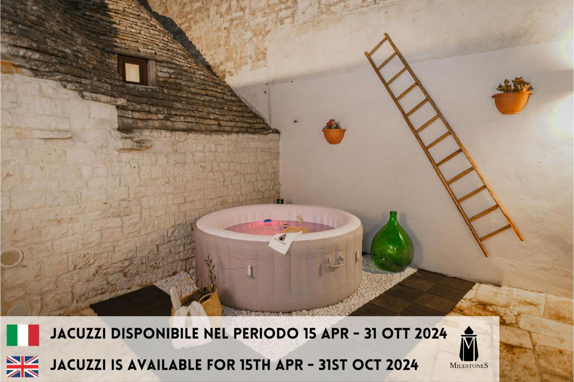 Milestones Modern Suite Trullo Jacuzzi Spa & Relax Alberobello Exterior photo