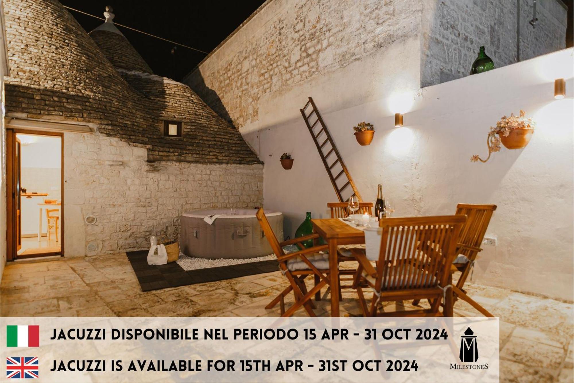 Milestones Modern Suite Trullo Jacuzzi Spa & Relax Alberobello Exterior photo